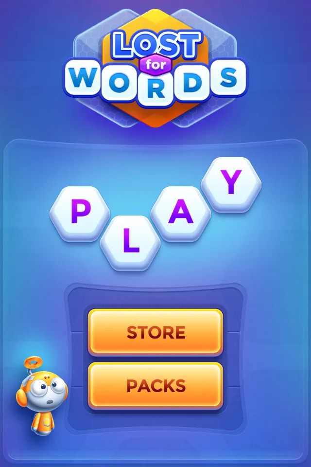 The Lost for Words title screen.
